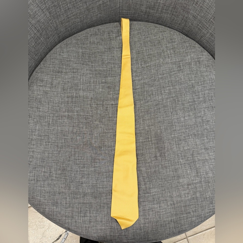 LAMBERTI Classic Yellow Men's Tie